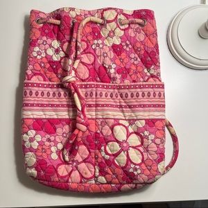 Vera Bradley Drawstring BackPack-Petal Power